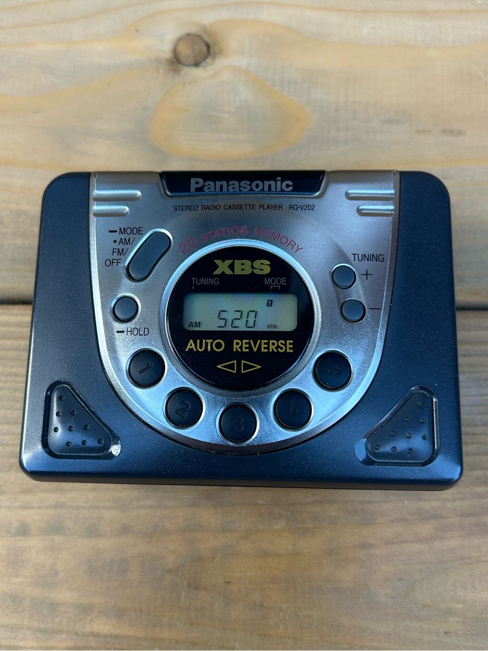 Vintage Panasonic XBS Walkman
